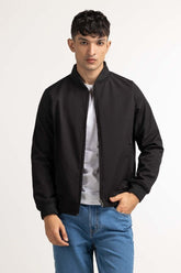 Black Basic Jacket MN-JKT-WS23-014